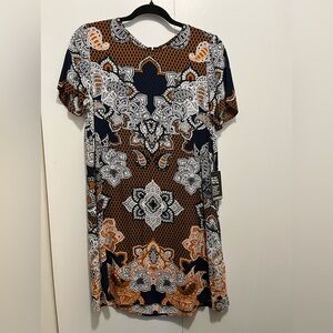NWT Express Multicolor Paisley Dress